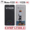 Motorola Moto E22 4G XT2239 / E22i 4G 2022 - PANTALLA COMPATIBLE SIN MARCO