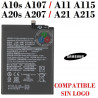 SAMSUNG A10s A107F / A11 A115F / A20s A207F / a21 a215F - BATERIA COMPATIBLE SIN LOGO