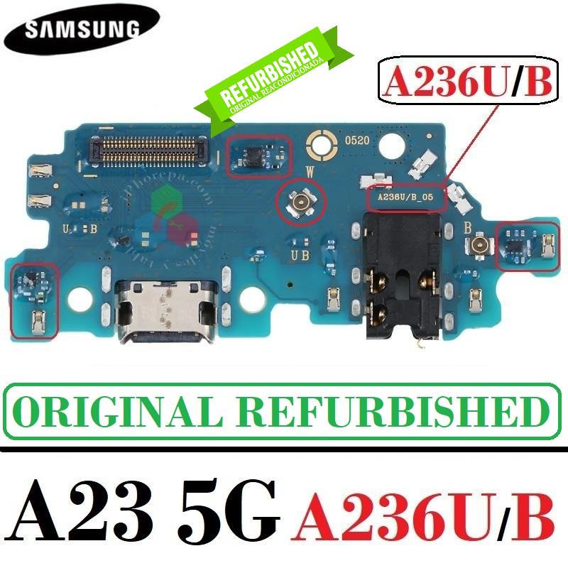 SAMSUNG A23 5G A236U / A236B A236 - PLACA DE CARGA ORIGINAL REFURBISHED