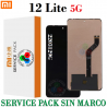 Xiaomi 12 Lite 5G 2022 2203129G / Mi 12 Lite - PANTALLA SERVICE PACK SIN MARCO