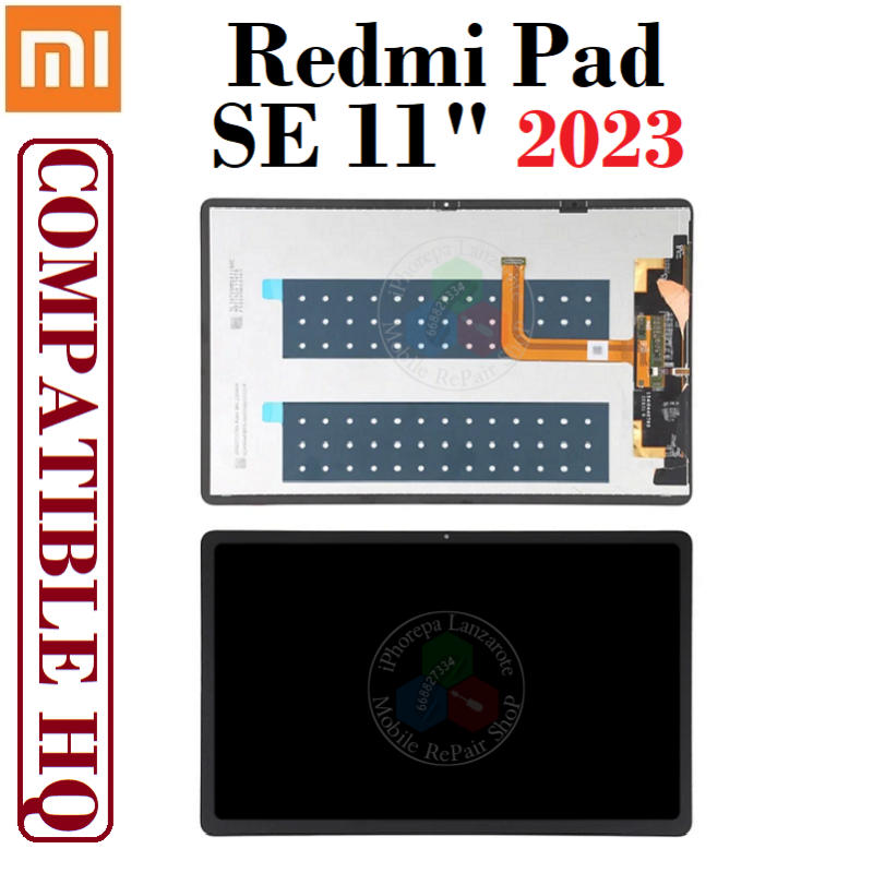 Xiaomi Redmi Pad SE 11" 2023 - PANTALLA compatible hq SIN MARCO