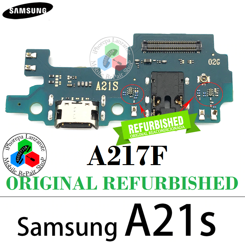 SAMSUNG A21s A217 a217F - PLACA DE CARGA ORIGINAL REFURBISHED