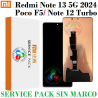 Xiaomi Redmi Note 13 5G 2024 2312DRAABG / Poco F5 2312DRAABG / Note 12 Turbo 23049RAD8C - PANTALLA SERVICE PACK SIN MARCO