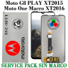 Motorola Moto G8 Play XT2015 / Moto One Macro XT2016 - PANTALLA SERVICE PACK SIN MARCO