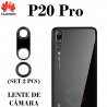 Huawei P20 Pro (CLT-L09, CLT-L29) - CRISTAL lente CaMARA - set 2pcs