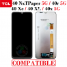 TCL 40 NxTPaper 5G / TCL 40r 5G T771 / TCL 40 Xe / TCL 40 XL / TCL 40x 5G T609M - PANTALLA COMPATIBLE SIN MARCO
