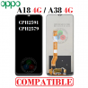 Oppo A18 4G 2023 CPH2591 / Oppo A38 4G 2023 CPH2579 - pantalla COMPATIBLE sin marco