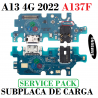 SAMSUNG A13 4G 2022 A137F A137 - PLACA DE CARGA ORIGINAL service pack