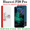 Huawei P20 Pro (CLT-L09, CLT-L29) - PANTALLA SERVICE PACK SIN MARCO + BOTON DE HUELLA