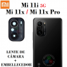 Xiaomi Mi 11i 5G M2012K11G 2021 / Mi 11x / Mi 11x Pro - LENTE + EMBELLECEDOR - ORIGINAL