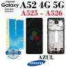 SAMSUNG A52 4G A525F / A52 5G A526F - PANTALLA SERVICE PACK azul