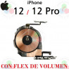 iPhone 12 / iPhone 12 Pro -  antena nfc + BOBINA + ENCENDIDO + VOLUMEN