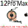 iPhone 12 PRO max - antena nfc + BOBINA + ENCENDIDO + VOLUMEN