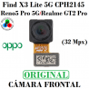 Oppo Find X3 Lite 5G 2021 CPH2145 / Oppo Reno 5 Pro 5G / Realme GT2 Pro - Cámara frontal 32 Mpx - ORIGINAL