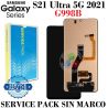 SAMSUNG S21 ULTRA G998 G998B - PANTALLA SERVICE PACK SIN MARCO