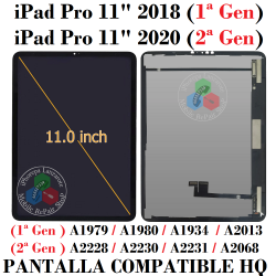 iPad Pro 11" 2018 (1ª Gen)...