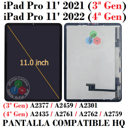 iPad Pro 11" 2021 (3ª Gen)...