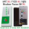 Oppo A97 5G / Realme Narzo 50 5G / V23 4G / Q5i - PANTALLA service pack SIN MARCO