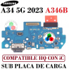 SAMSUNG A34 5G 2023 A346B A346U A346 - PLACA DE CARGA compatible hq con ic