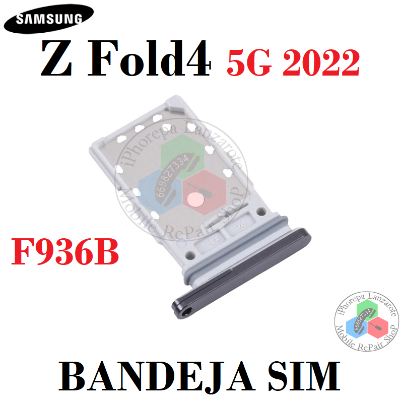 SAMSUNG Z Fold4 5G 2022 F936B 936 - BANDEJA DUAL SIM