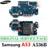 SAMSUNG A53 5G 2022 A536B A536 - PLACA DE CARGA ORIGINAL SERVICE PACK