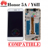 Huawei Honor 5A / Y6II Y6 II CAM-L23 / CAM-L03 / CAM-L21 / CAM-L21 / CAM-AL00 - pantalla compatible con marco