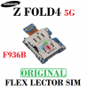 SAMSUNG Z Fold4 5G 2022 F936B 936 - modulo flex lector sim - original