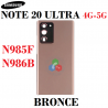 SAMSUNG NOTE 20 ULTRA 4G N985F / 5G N986B - TAPA TRASERA CON LENTE - BRONCE