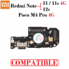 Xiaomi Redmi Note 11 4G 2021 / Redmi Note 11S 4G / Poco M4 Pro 4G / REDMI NOTE 12s - PLACA DE CARGA compatible