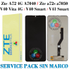 ZTE Blade A72 4G A7040 / Zte a72 5g a7050 / a72s a7050 / V40 Vita 4G 2022 8045 / V40 SMART - PANTALLA SERVICE PACK SIN MARCO
