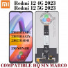 Xiaomi Redmi 12 4G / Redmi 12 5G  / redmi note 12r / Poco M6 Pro 5G - PANTALLA COMPATIBLE HQ sin MARCO