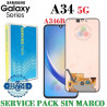 Samsung  A34 5G 2023 A346B A346 - Pantalla SERVICE PACK SIN MARCO