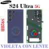 Samsung S24 Ultra 5G 2024 S928B s928 - TAPA TRASERA + LENTE - violeta