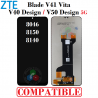Blade V40 Design 8046  ZTE Blade V50 Design 5G 8150 / V41 Vita 8140N - PANTALLA compatible SIN MARCO