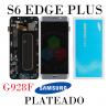 SAMSUNG S6 EDGE PLUS G928F G928 - PANTALLA ORIGINAL SERVICE PACK CON MARCO - PLATEADO