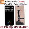 Xiaomi Redmi Note 13 5G 2024 2312DRAABG / Poco F5 2312DRAABG / Note 12 Turbo 23049RAD8C - PANTALLA OLED HQ SIN MARCO