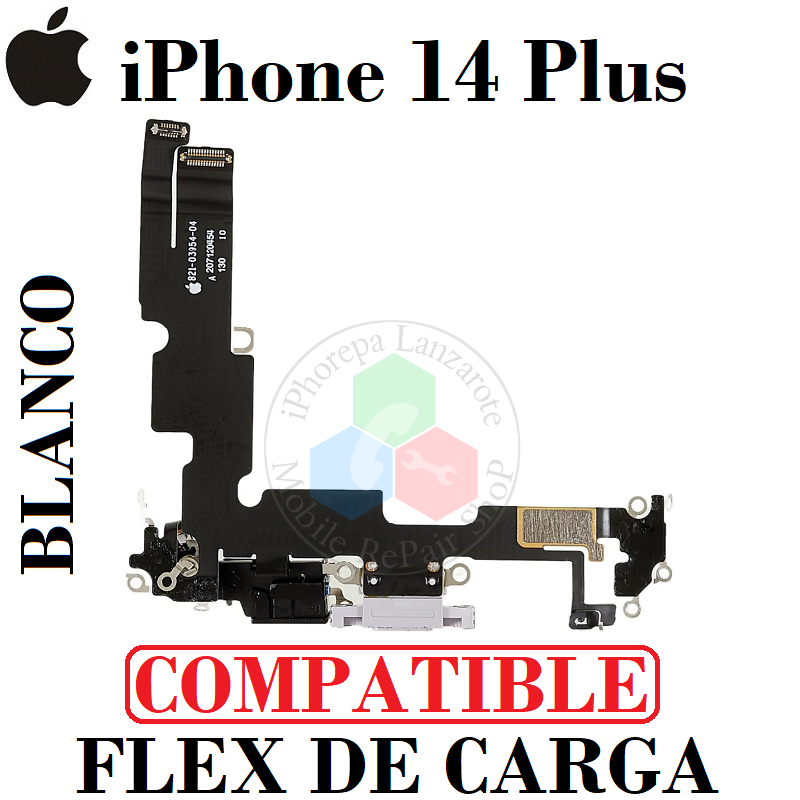 iPhone 14 PLUS - FLEX DE CARGA COMPATIBLE