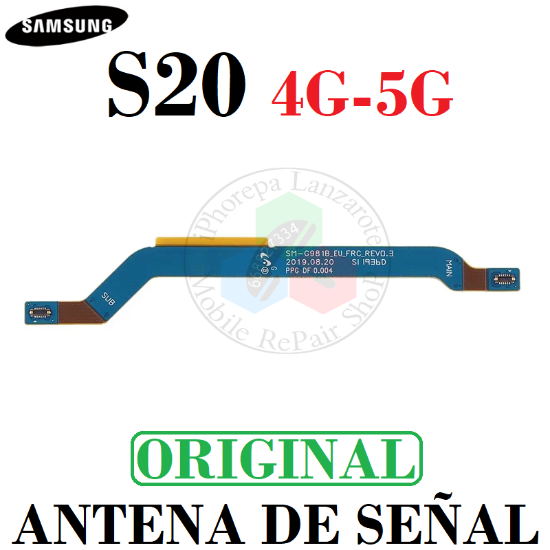 Samsung S20 4G 2020 G980F / S20 5G 2020 G981B - ANTENA DE SEÑAL - ORIGINAL