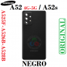 SAMSUNG A52 4G A525F / A52 5G A526B / a52s a528b - TAPA TRASERA con lente - NEGRO - ORIGINAL
