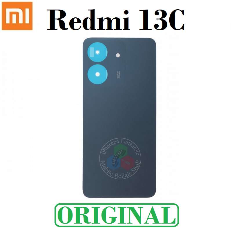 Xiaomi Redmi 13C 23100RN82L / 23106RN0DA / 23108RN04Y - Tapa Trasera - Azul - Original