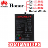 Huawei Honor X6 4G 2022 VNE-LX1/VNE-LX2 / Honor X7 4G 2022 CMA-LX2 / X8 5G 2022 VNE-N41 / Honor 70 Lite / HB496590EFW - BATERÍA