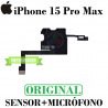 iPhone 15 Pro Max - FLEX SENSOR DE PROXIMIDAD + MICRÓFONO - original refurbished