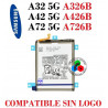 SAMSUNG A32 5G A326B / A42 5G A426B / A72 5G A726B - BATERIA compatible sin LOGO