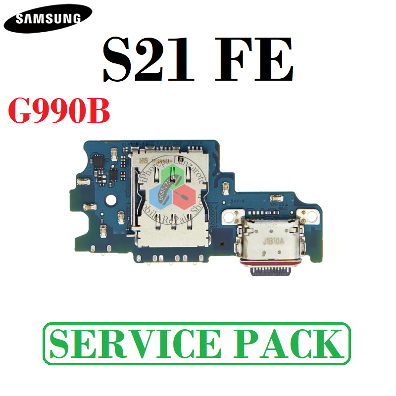 SAMSUNG S21 FE G990B 2021 - PLACA DE CARGA ORIGINAL SERVICE PACK