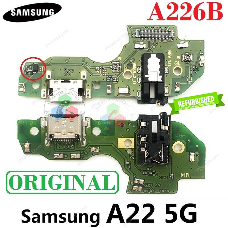SAMSUNG A22 5G A226B A226 - PLACA DE CARGA ORIGINAL REFURBISHED