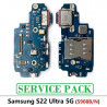 Samsung S22 ULTRA 5G 2022 S908B S908 - PLACA DE CARGA ORIGINAL SERVICE PACK