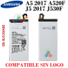 SAMSUNG A5 2017 A520 a520F  / J5 2017 J530 J530F - BATERIA COMPATIBLE SIN LOGO