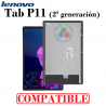 Lenovo Tab P11 (2ª generación), 2023, TB350FU, TB350XU, TB350 - PANTALLA COMPLETA - COMPATIBLE
