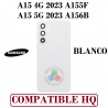 SAMSUNG A15 4G A155F - A15 5G A156B - Tapa trasera + Lente de cámara - BLANCO - Compatible HQ CON LOGO