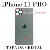 iPhone 11 PRO - TAPA TRASERA DE CRISTAL VERDE CON LOGO